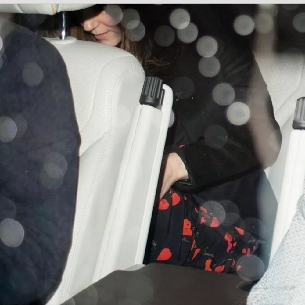 Alexander McQueen Black Silk 'Petal' Mini Ruffle Dress, ASO Kate Middleton